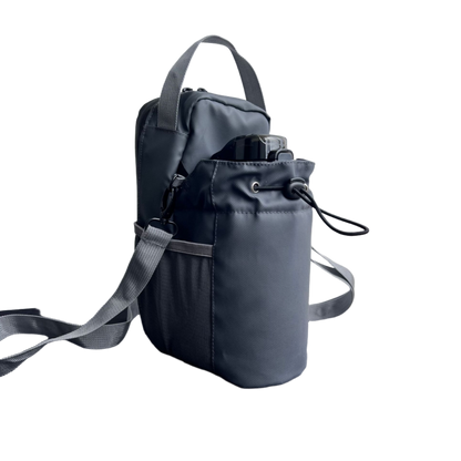 Magnetic Gym Bottle Holder Sling with Phone Pocket – For Men & Women